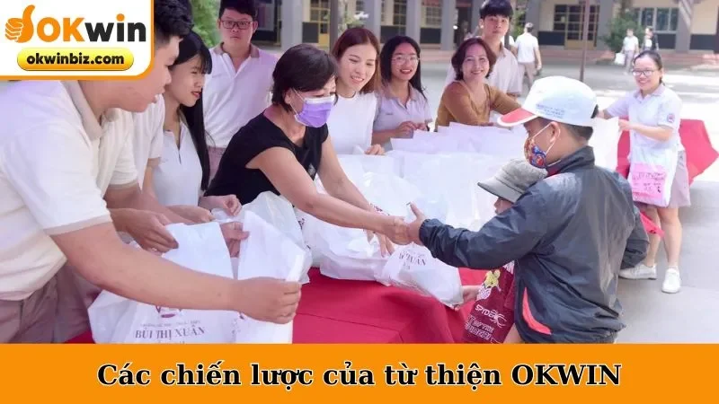 Các chiến lược của từ thiện OKWIN