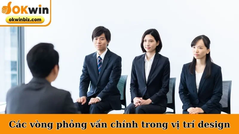 Các vòng phỏng vấn chính trong tuyển dụng design