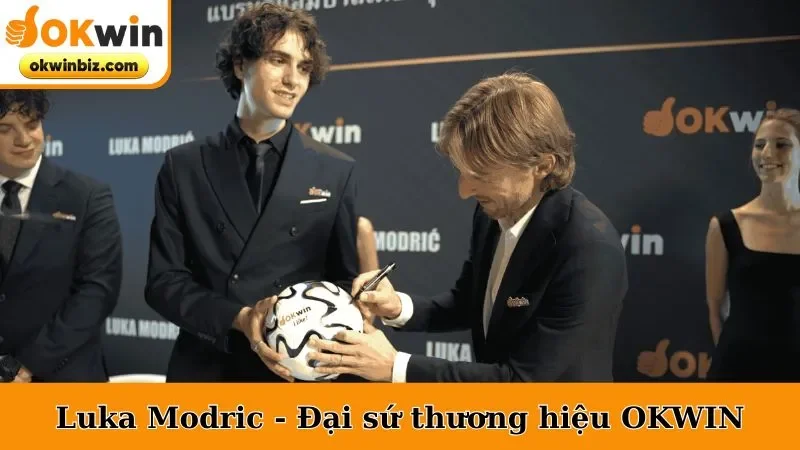 Luka Modric - Đại sứ thương hiệu OKWIN