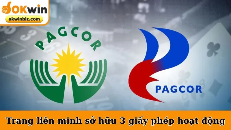 Trang liên minh sở hữu 3 giấy phép hoạt động